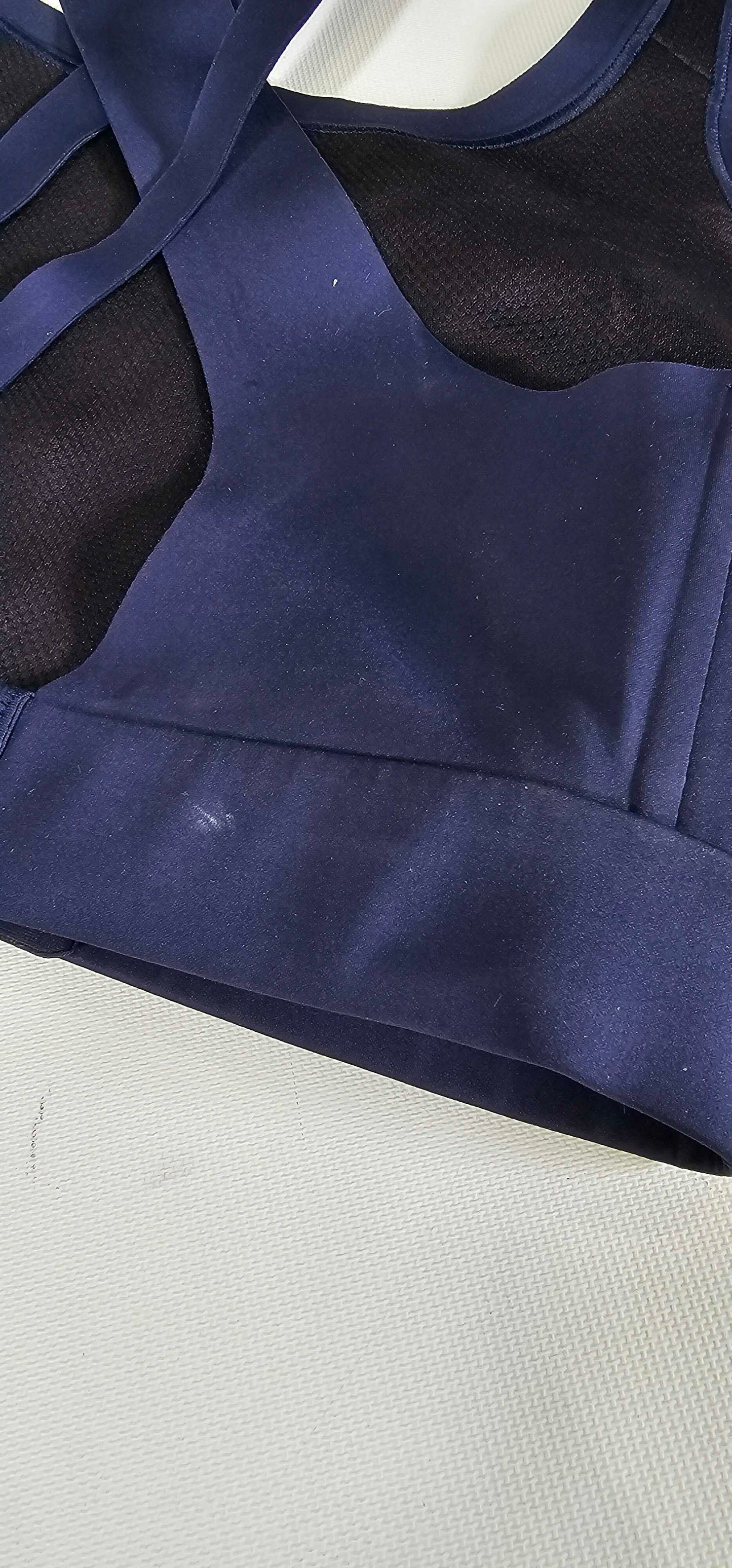 Sweaty Betty - Navy Blue All Train Sports Bra - Blue Size: 34E