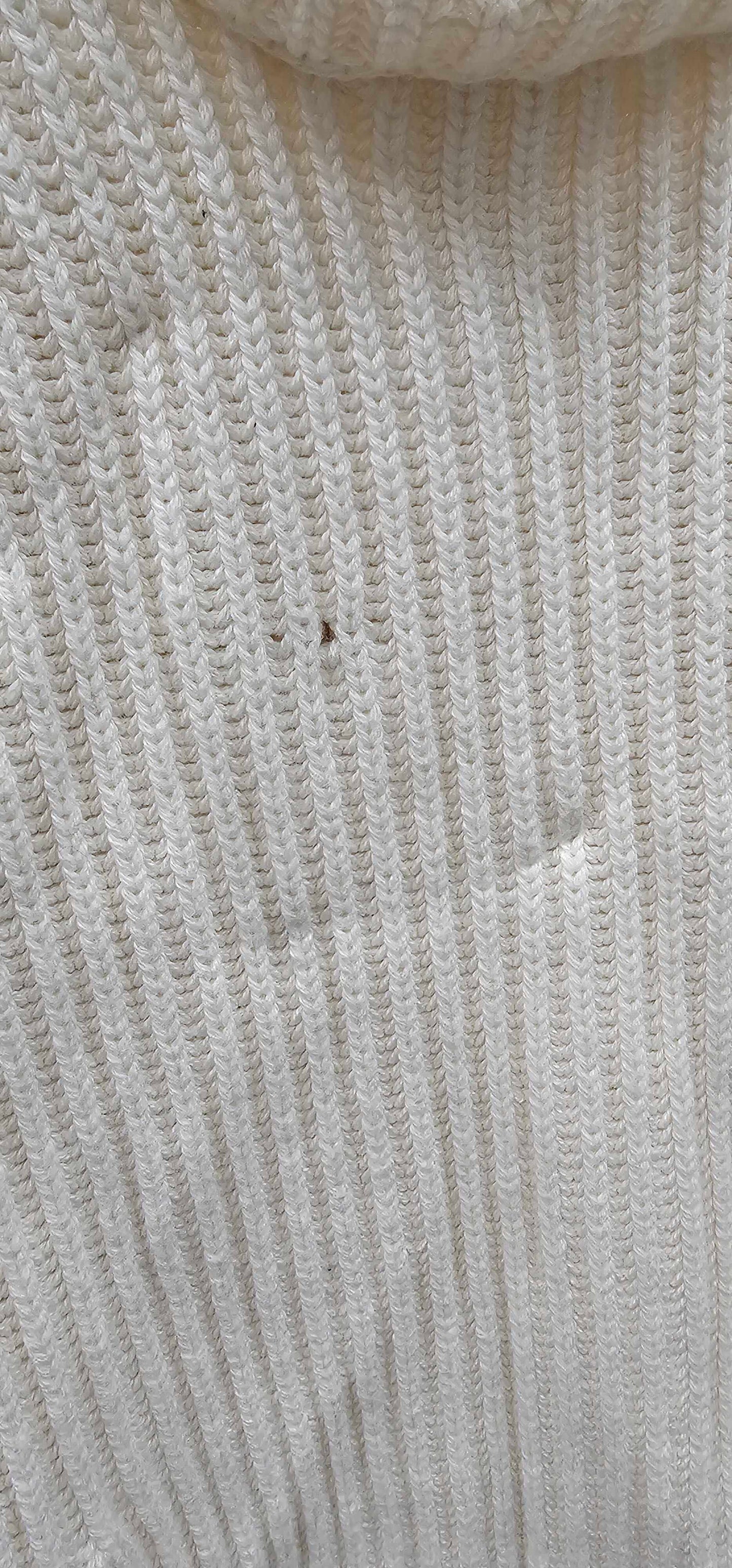 L K Bennett - Cream Sunniva Cotton Blend Jumper - Cream Size: M