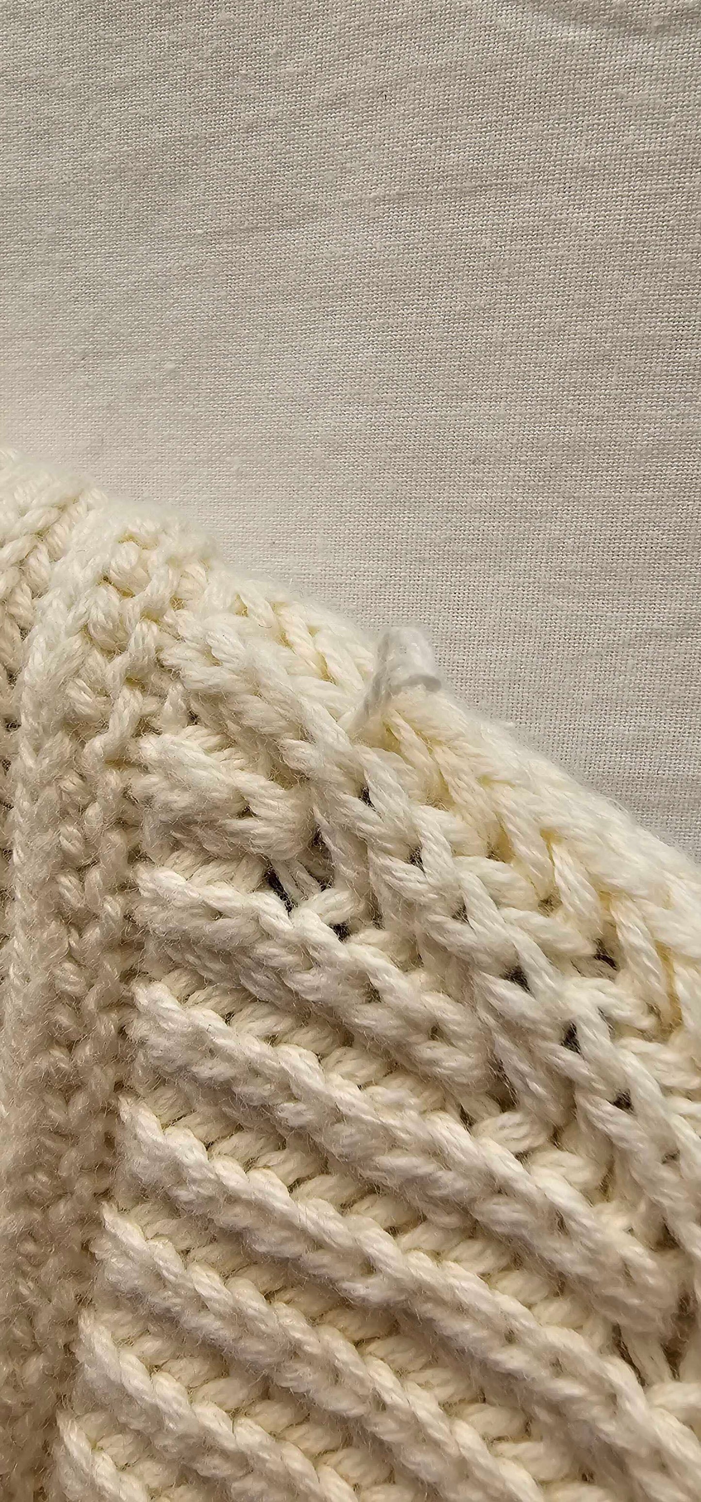 L K Bennett - Cream Sunniva Cotton Blend Jumper - Cream Size: M
