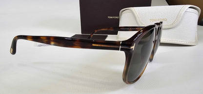Tom Ford - Men's Brown Tom Ford Sunglasses 58Mm - Brown Size: 58