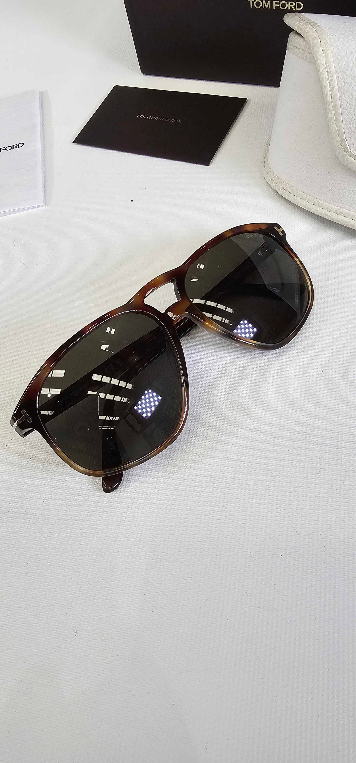 Tom Ford - Men's Brown Tom Ford Sunglasses 58Mm - Brown Size: 58