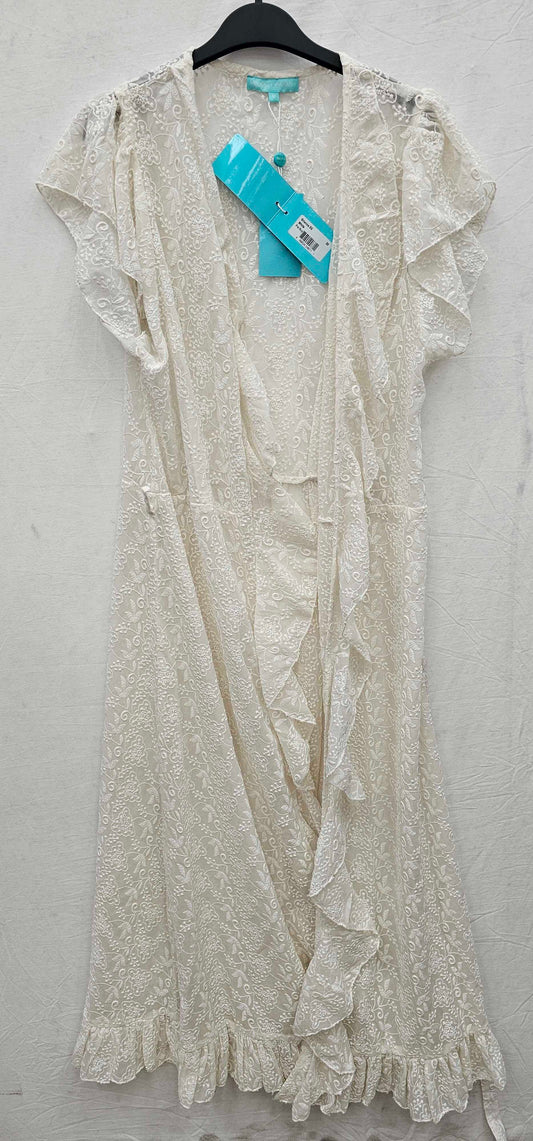 Melissa Odabash - White Brianna Kaftan Dress - White Size: M