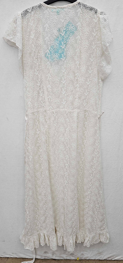 Melissa Odabash - White Brianna Kaftan Dress - White Size: M