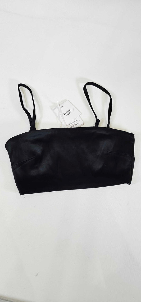 & Other Stories - Black Lexi Satin Top - Black Size: Uk4