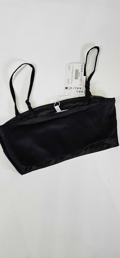 & Other Stories - Black Lexi Satin Top - Black Size: Uk4