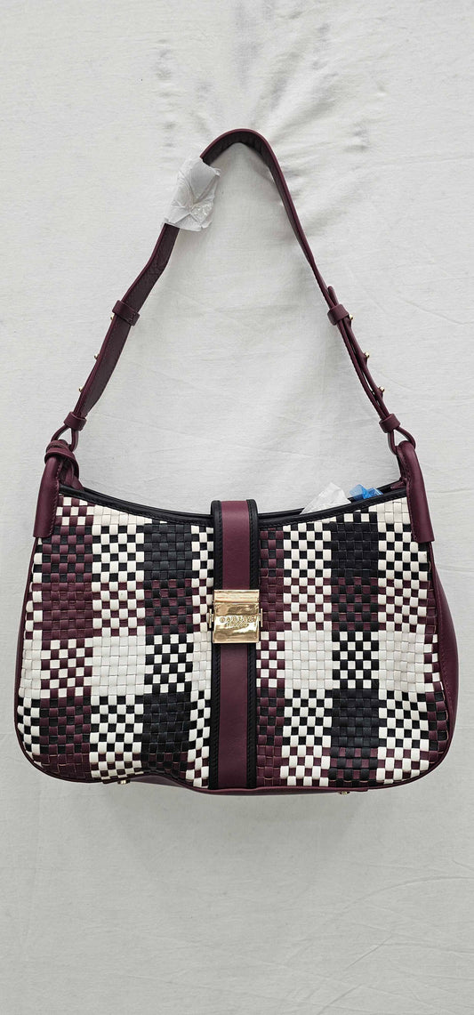 Radley - Dark Cherry Grosvenor Remastered Medium Ziptop Shoulder - Red Size: *