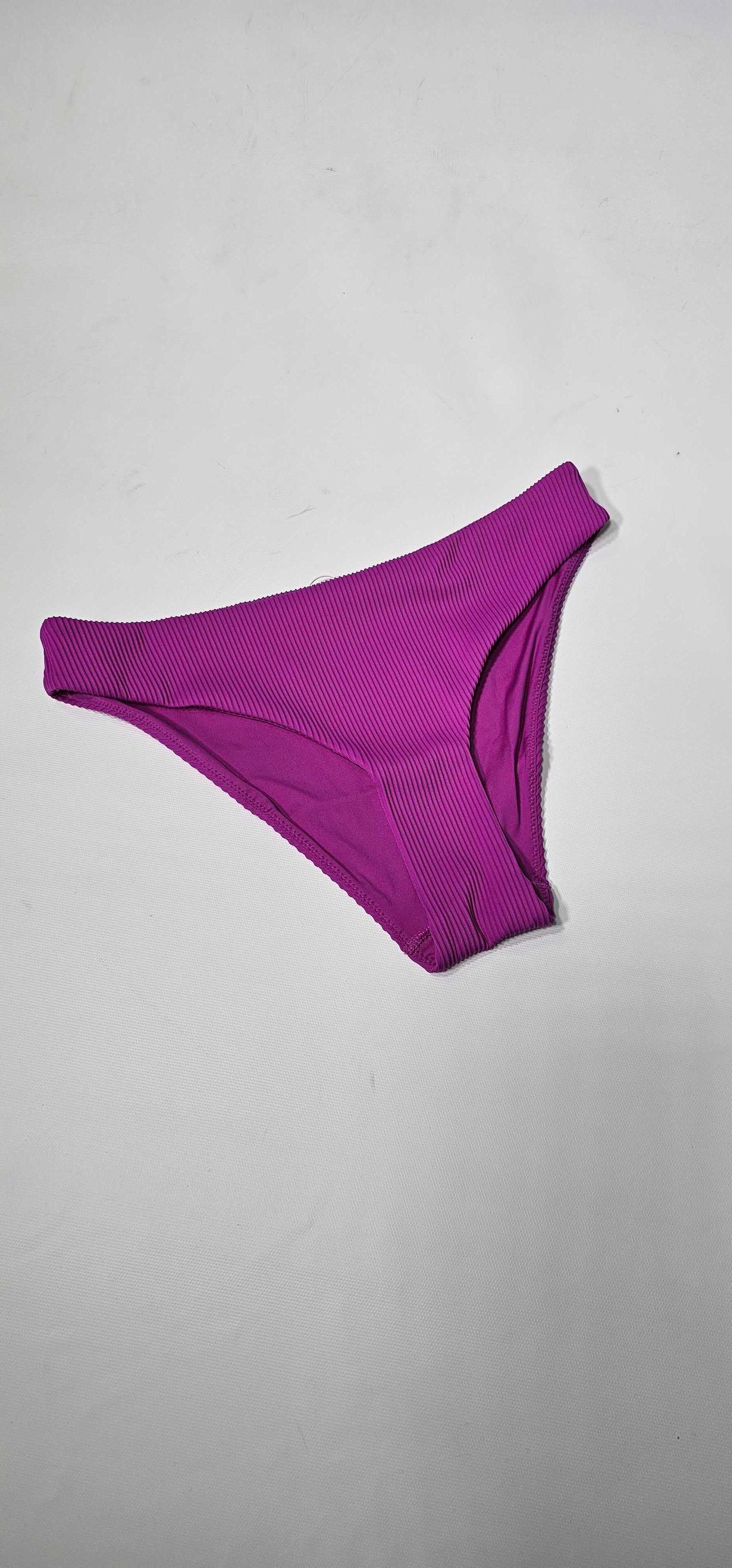 Cos - Praia Rib Classic Bikini Brief - Purple Size: Uk12