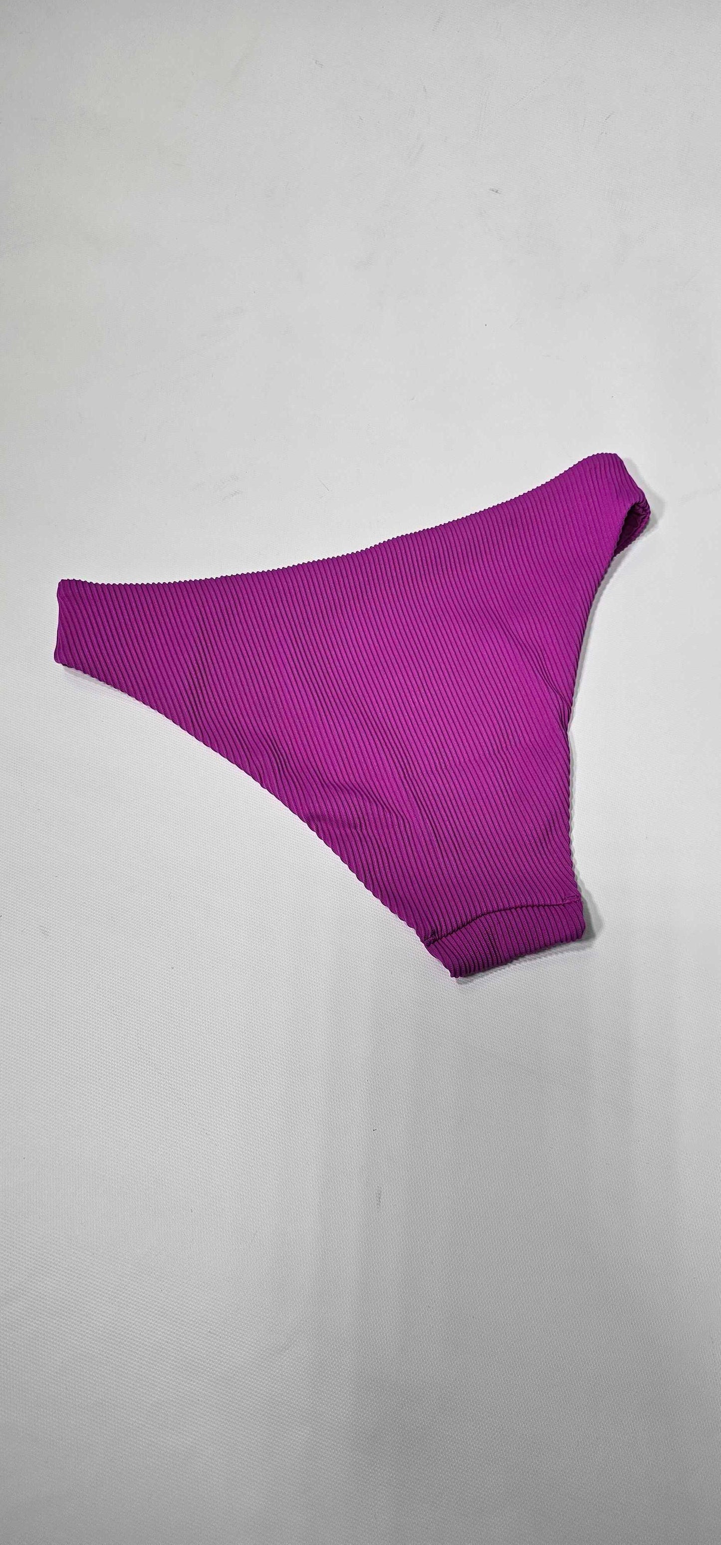 Cos - Praia Rib Classic Bikini Brief - Purple Size: Uk12