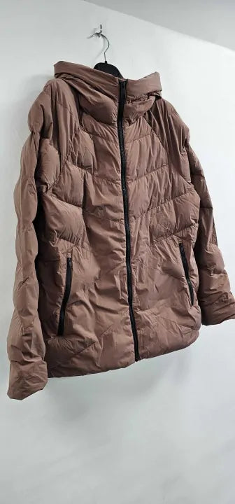 Jack Wolfskin - Coffee Marienplatz Down Jacket - Wild Ginger Size: Uk10/12