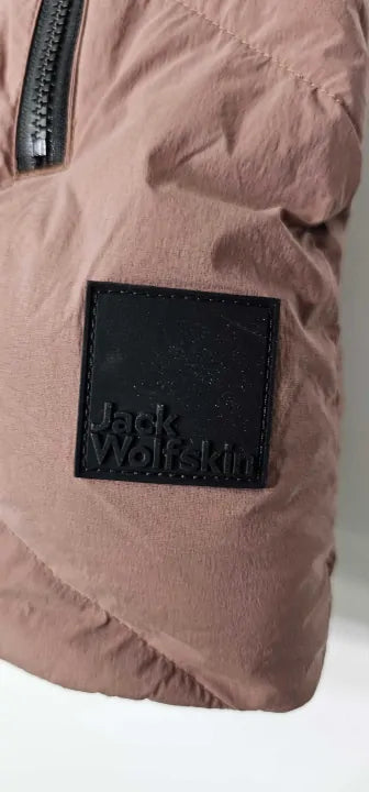 Jack Wolfskin - Coffee Marienplatz Down Jacket - Wild Ginger Size: Uk10/12