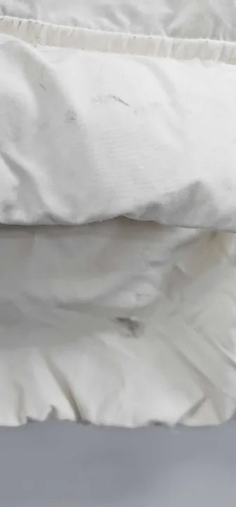 Levi's - Cream Cotton Blend Puffer Jacket - Cream Size: L