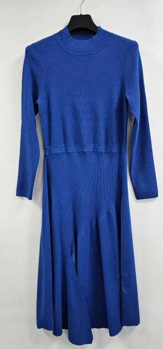 Phase Eight - Bright Blue Bella Fit And Flare Dress - Blue Size: Uk16