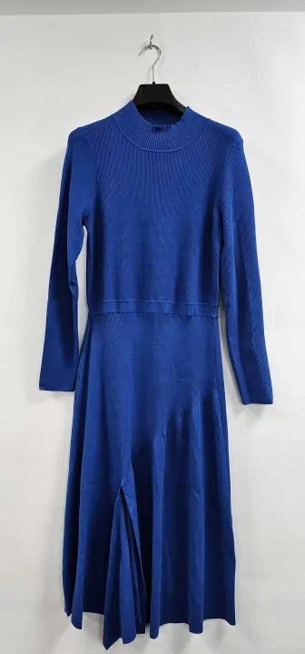 Phase Eight - Bright Blue Bella Fit And Flare Dress - Blue Size: Uk14