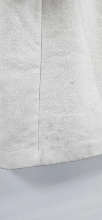 Reiss - Ecru Structured Wool Blend Wrap Coat - Cream Size: Uk8