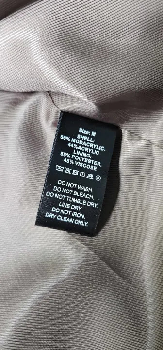 N°· Eleven - Brown Juliette Belted Fur Gilet - Brown Size: M