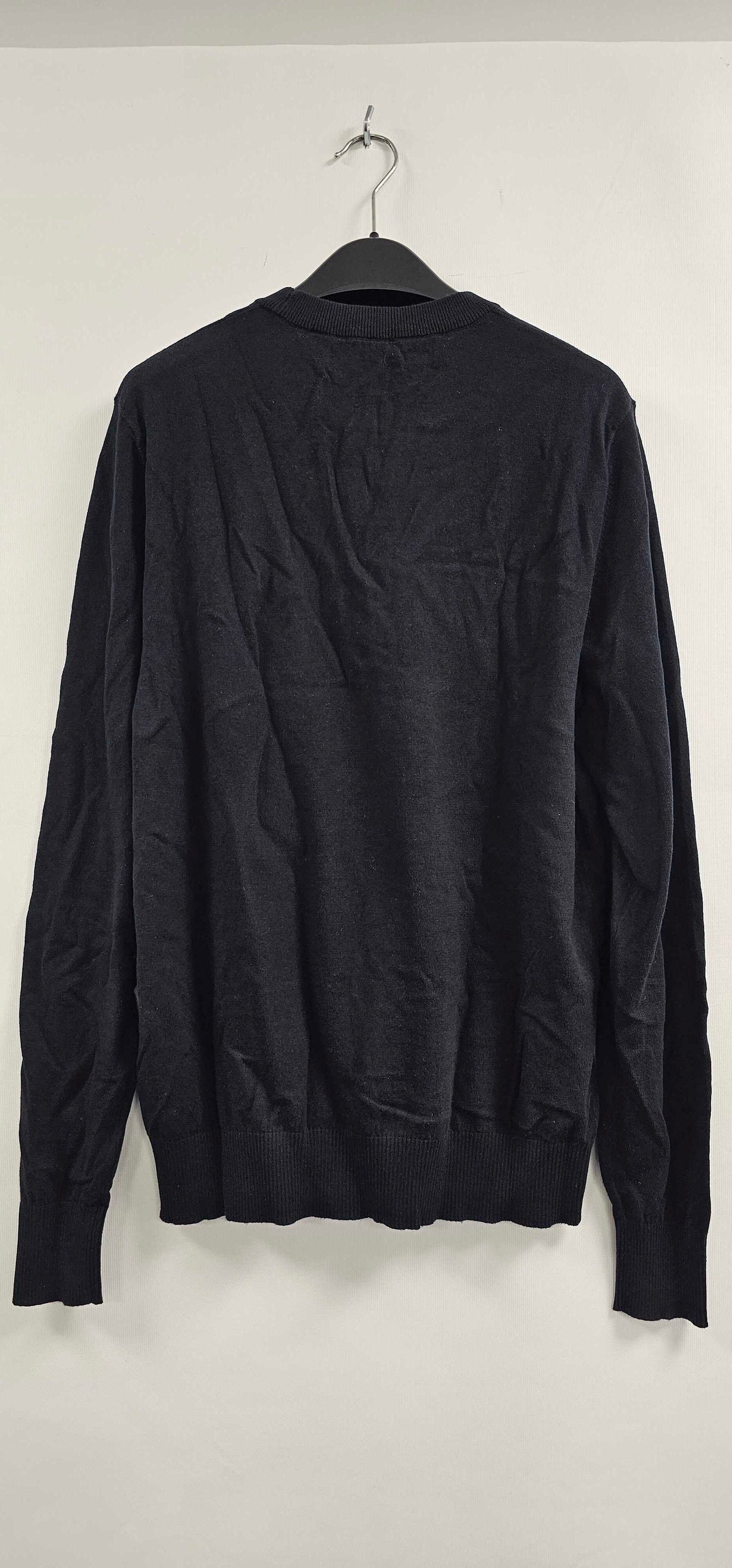 Diesel - Black Newprint Maglia Top - Black Size: S