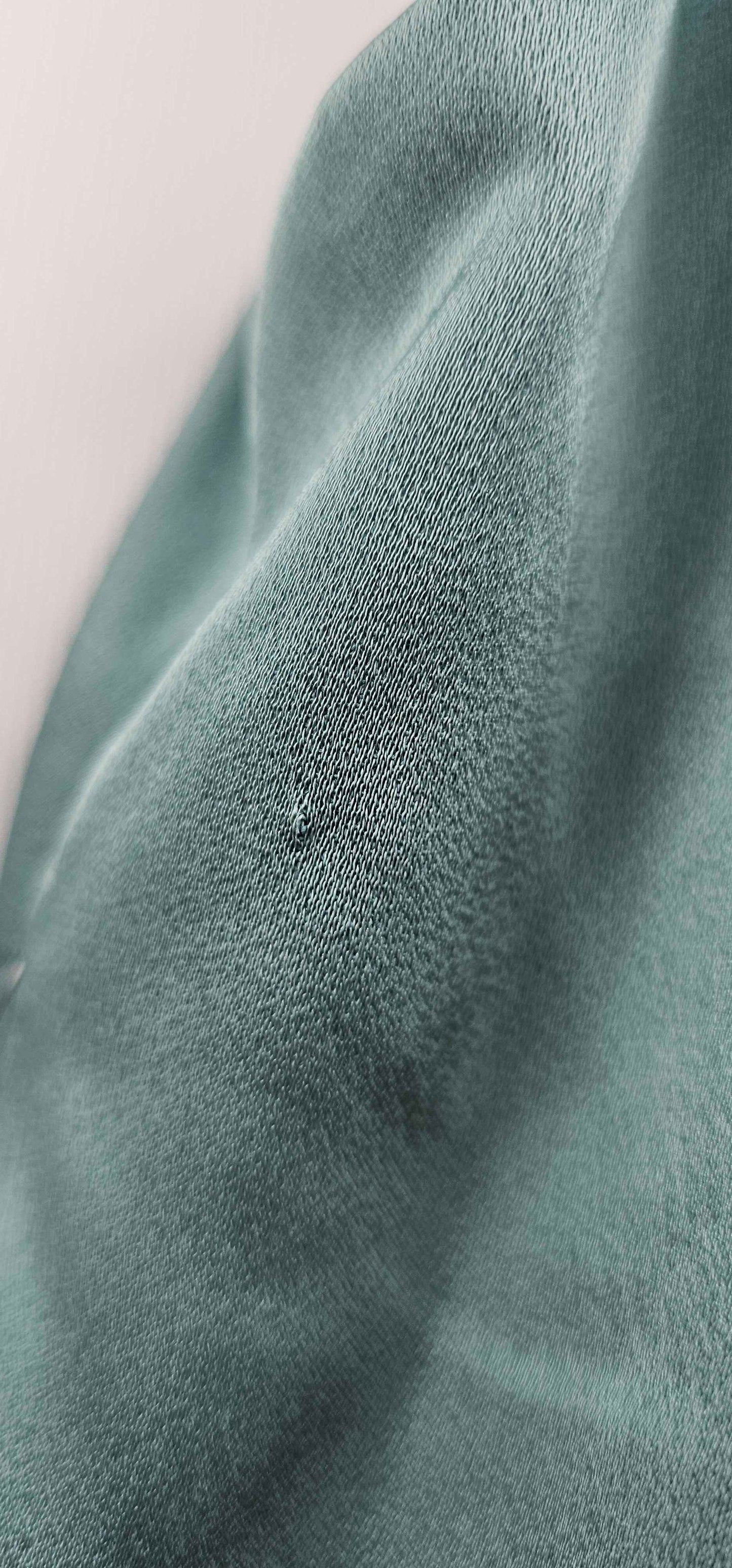 Adrianna Papell - Teal Satin Cowl Neck Dress - Green Size: Uk6