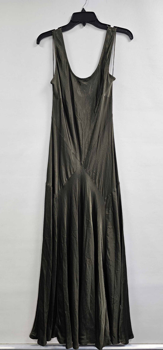 Ghost - Khaki Maisie Dress - Green Size: M