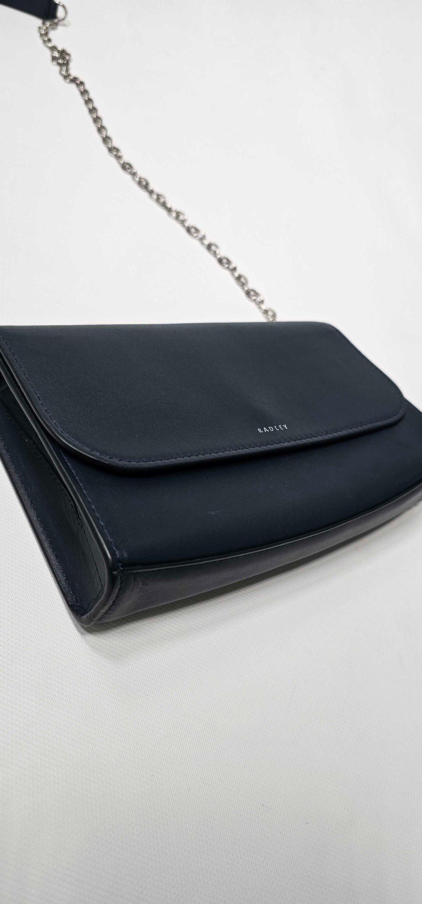 Radley - Teal Rathbone Micro Flapover Cross Body - Blue Size: Small