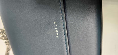 Radley - Teal Rathbone Micro Flapover Cross Body - Blue Size: Small