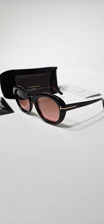 Tom Ford - Women's Brown Tom Ford Sunglasses 55Mm - Brown Size: 55