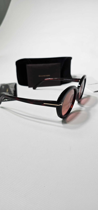 Tom Ford - Women's Brown Tom Ford Sunglasses 55Mm - Brown Size: 55