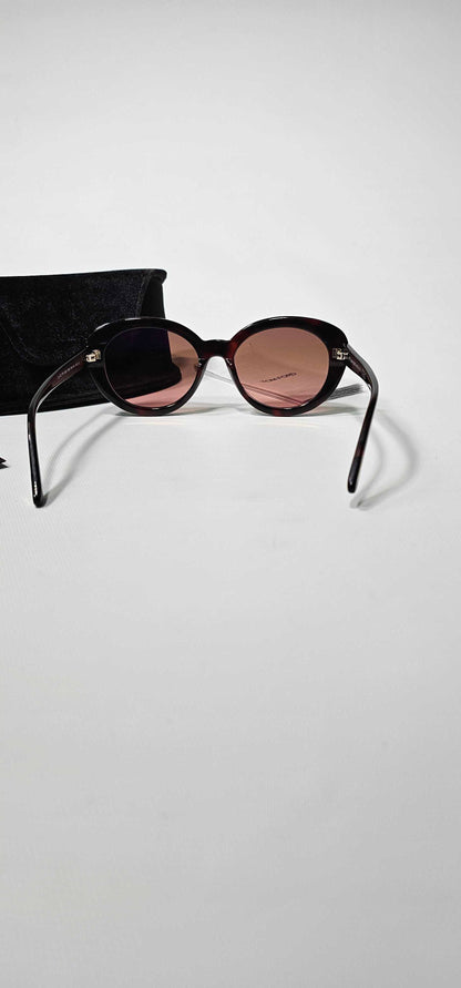 Tom Ford - Women's Brown Tom Ford Sunglasses 55Mm - Brown Size: 55