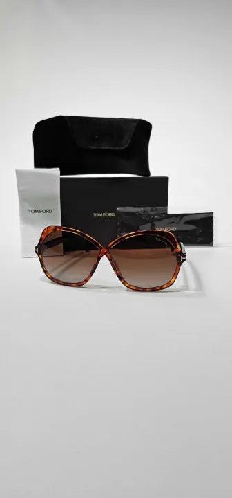 Tom Ford - Shiny Black Tom Ford Rosemin Butterfly Sunglasses 64Mm - Black Size: 64Mm
