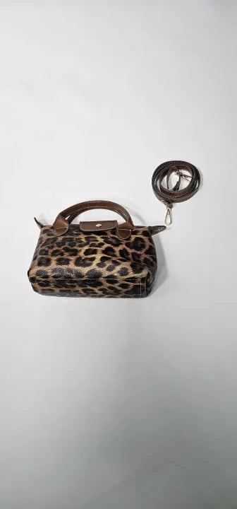 Housebags - Leopard Shoulder Bag - Multi Size: *