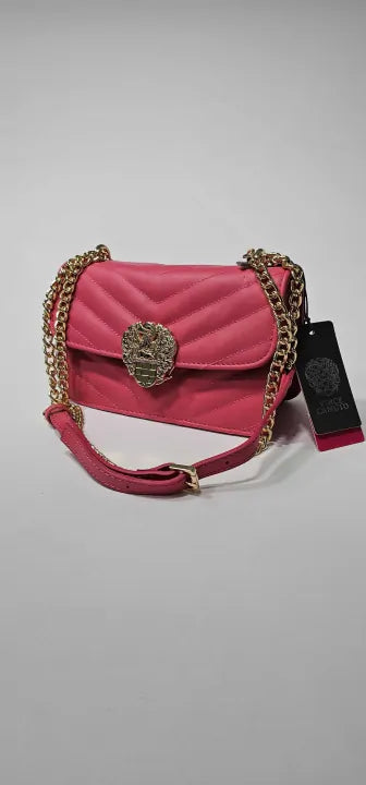 Vince Camuto - Fuchsia Bella Shoulder Bag Size: Small