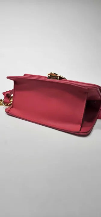 Vince Camuto - Fuchsia Bella Shoulder Bag Size: Small