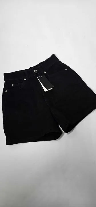Whistles - Black Authentic Denim Shorts - Black Size: 24