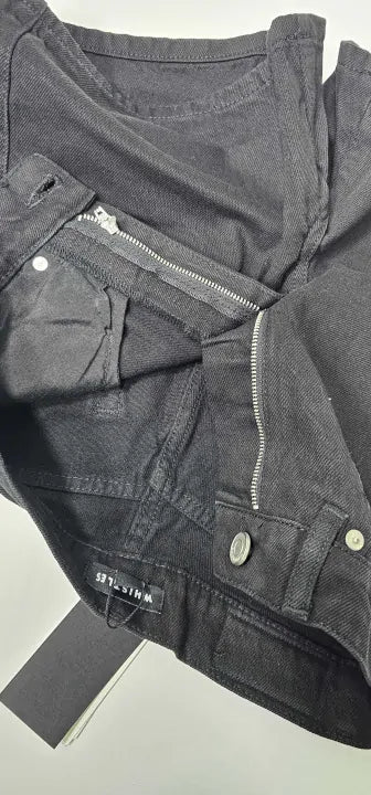 Whistles - Black Authentic Denim Shorts - Black Size: 24