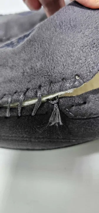 Us Polo - Men's Charcoal Moccasin Slippers - Grey Size: Uk 81/2-9