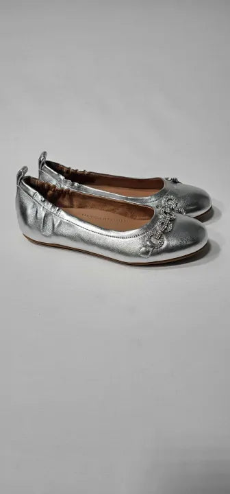 Fitflop - Silver Allegro Sparkle Ballerinas - Silver Size: