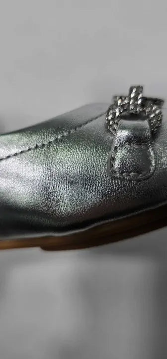 Fitflop - Silver Allegro Sparkle Ballerinas - Silver Size: