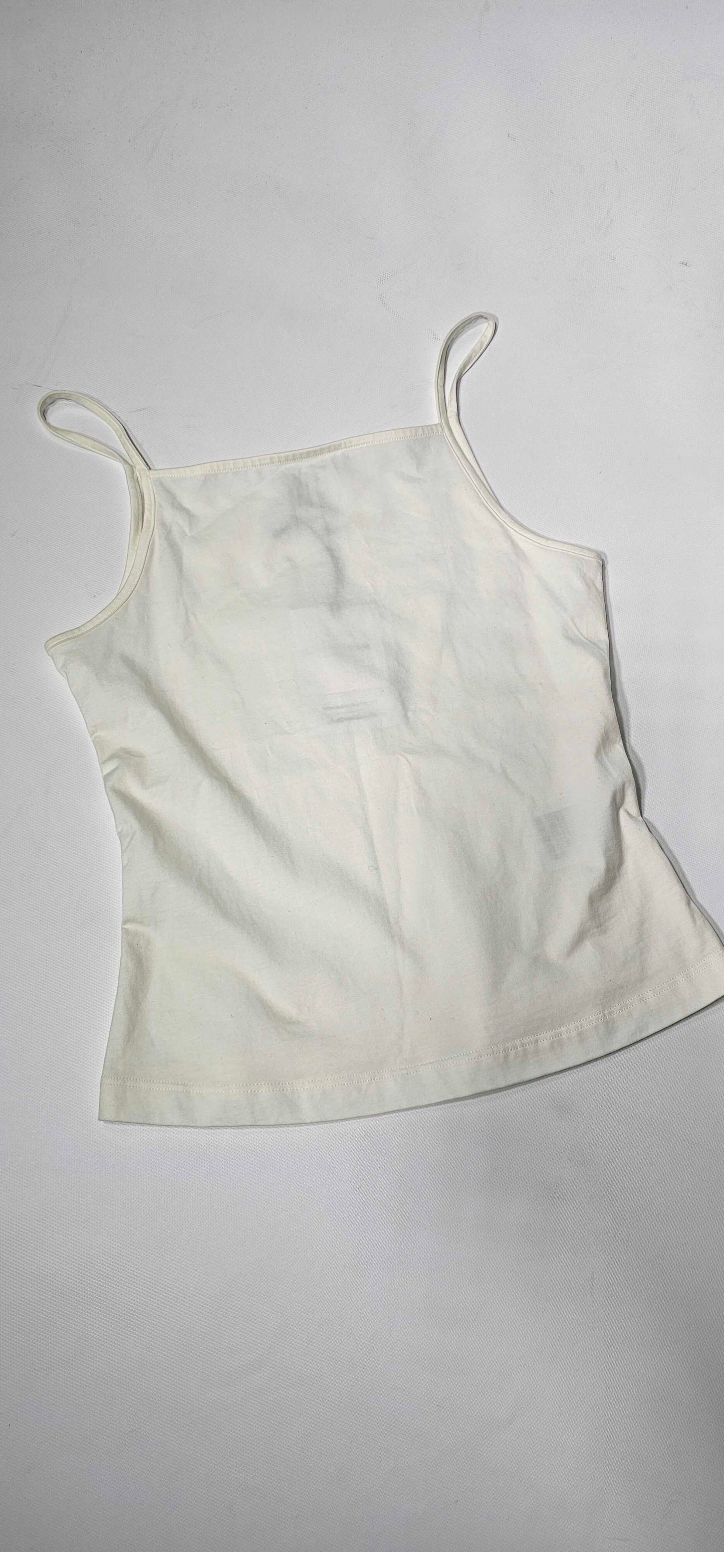 & Other Stories - White High Neck Strappy Cami - White Size: Xs