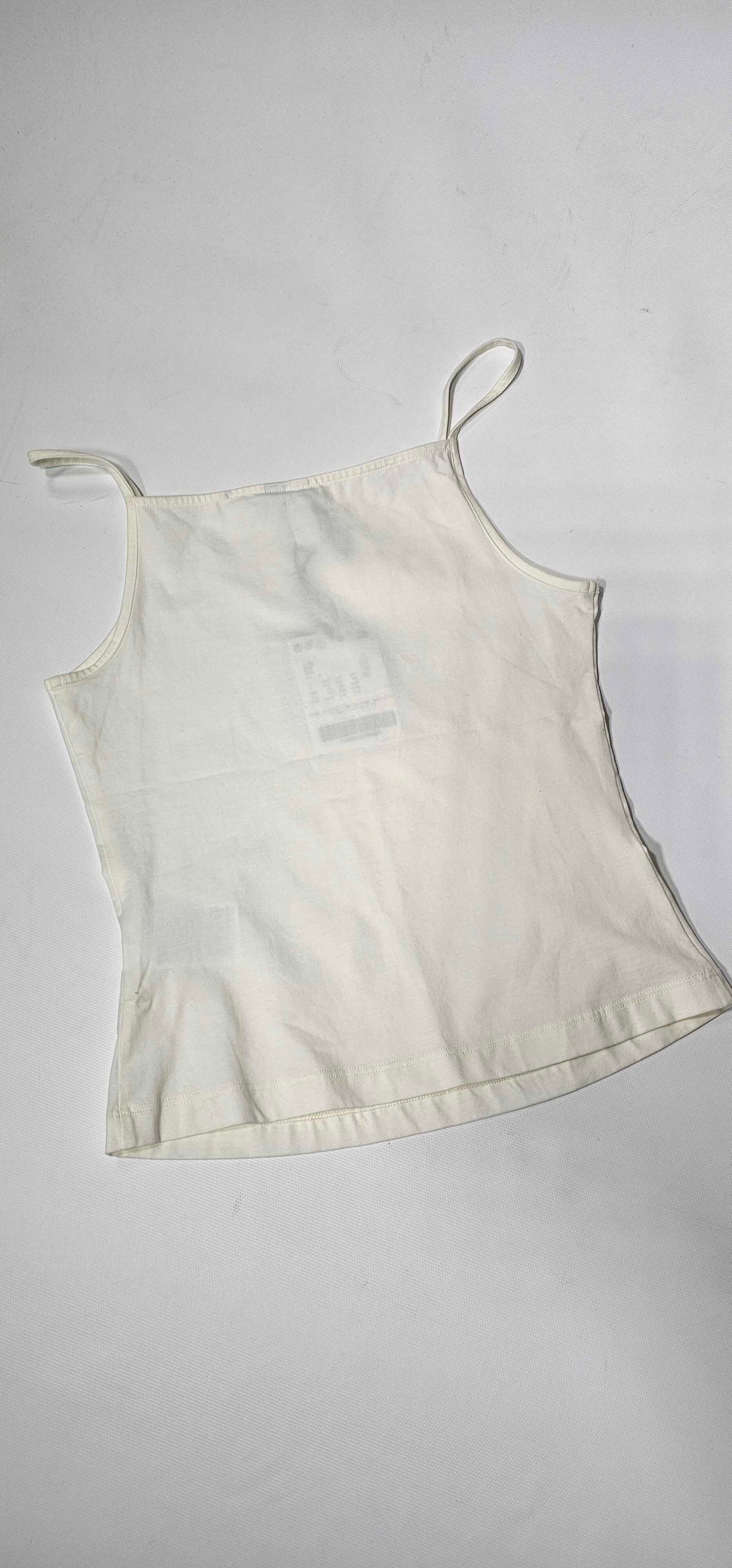 & Other Stories - White High Neck Strappy Cami - White Size: Xs