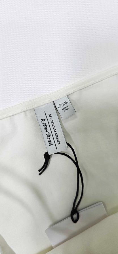 & Other Stories - White High Neck Strappy Cami - White Size: Xs