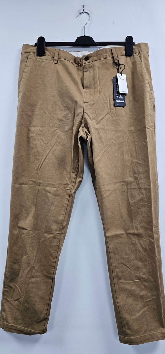 Ted Baker - Beige Genbee Regular Fit Chino - Camel Size: 36R
