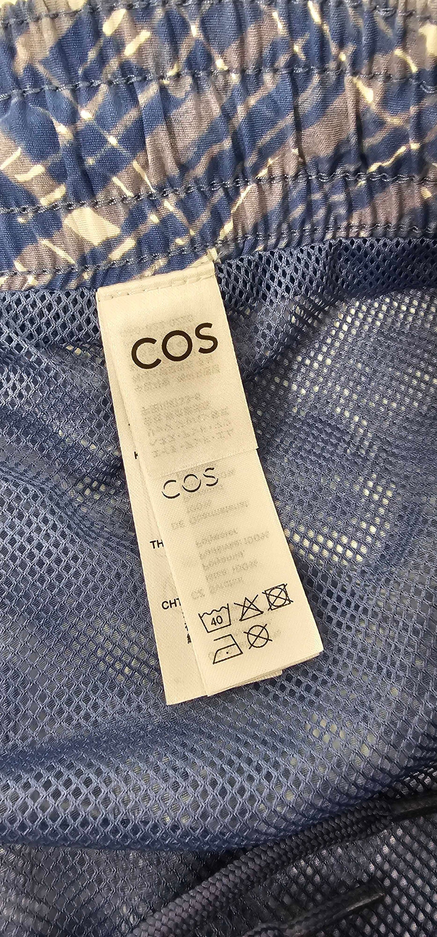 Cos - Blue E Walton Print Packable - Blue Size: Xl