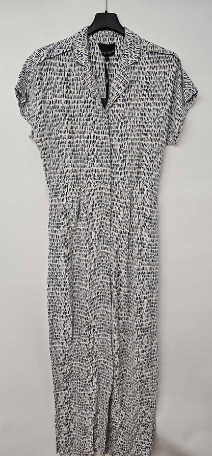 Phase Eight - Navy/white Paige Jumpsuit - Navy Size: Uk10