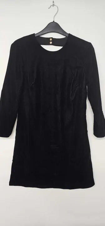 & Other Stories - Pa Betsy Velvet Dress Party - Black Size: Uk 6
