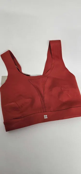 Sweaty Betty - All Train Sports Bra - Cardinal Red - Red Size: 32E