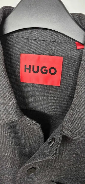 Hugo - Charcoal Enaso Jacket - Grey Size: S