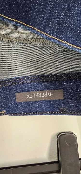 Replay - Dark Blue Anbass Eco Plus Slim Stretch Jeans - Blue Size: 32 / 32