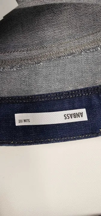 Replay - Dark Blue Anbass Eco Plus Slim Stretch Jeans - Blue Size: 32 / 32