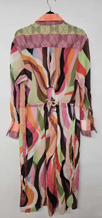 Devotion - Emma Midi Dress - Green Size: M
