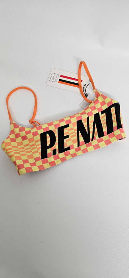 P.e Nation - Multi Tidal Reversible Bikini Top - Multi Size: Xs