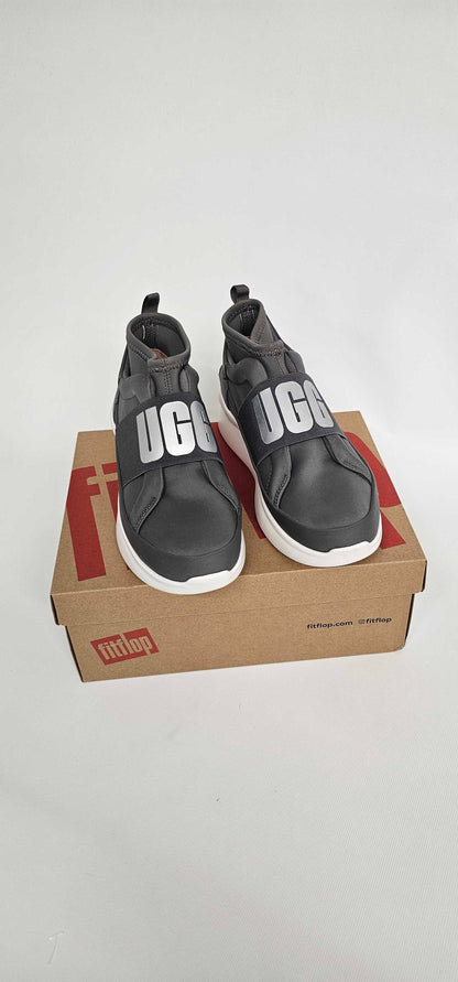 Ugg Australia - Ugg Neutra Sneaker Charcoal Womens Trainers Size: Uk4